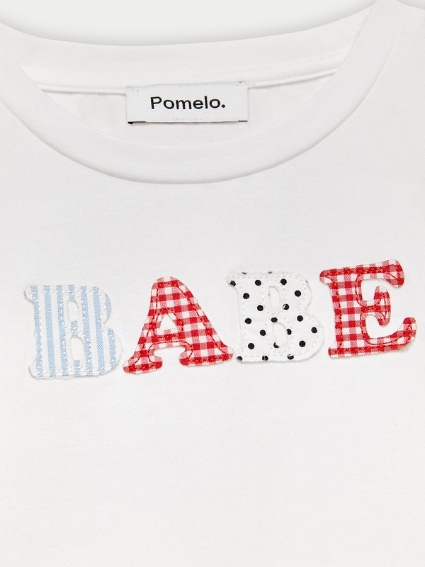 Pomelo Pomelo Babe Tee - White