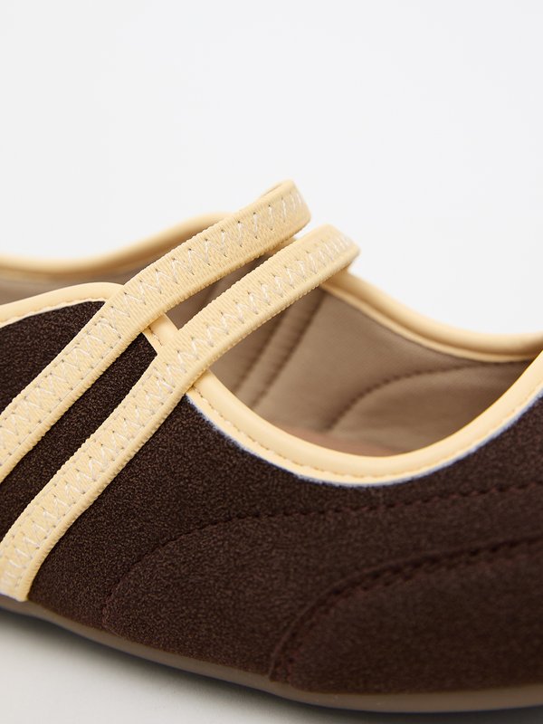 Pomelo Pomelo Ballet Sneakers - Brown