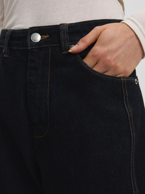 Pomelo Pomelo Balloon Jeans - Indigo