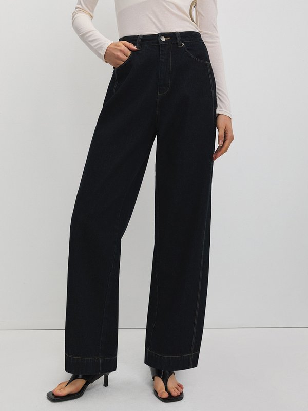 pomelo Pomelo Balloon Jeans - Indigo