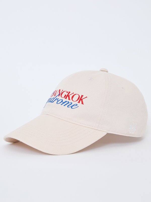 Pomelo Pomelo Bangkok Embroidered Cap - Beige