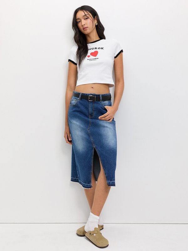 Pomelo Pomelo Bangkok Graphic Print Tee - White