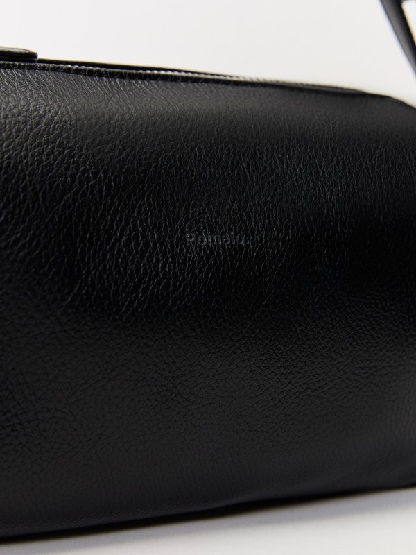 Pomelo Pomelo Barrel Crossbody Bag - Black