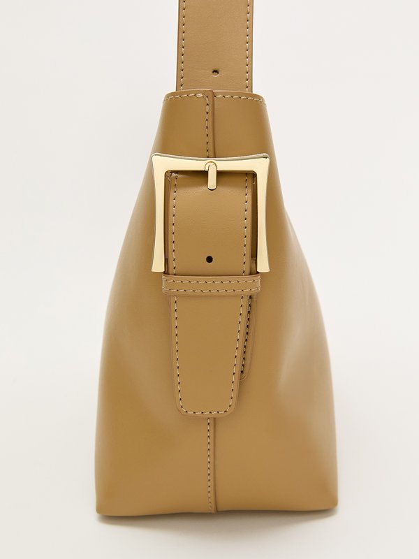 Pomelo Pomelo Belted Shoulder Bag - Light Brown