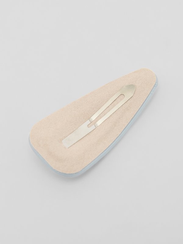 Pomelo Pomelo Bow Accent Hair Clip - Baby Blue