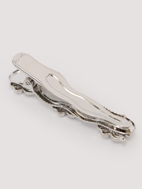 Pomelo Pomelo Bow Hair Clip - Metallic