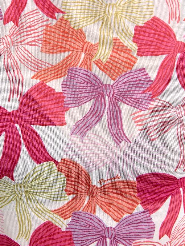 Pomelo Pomelo Bow Print Top - Pink