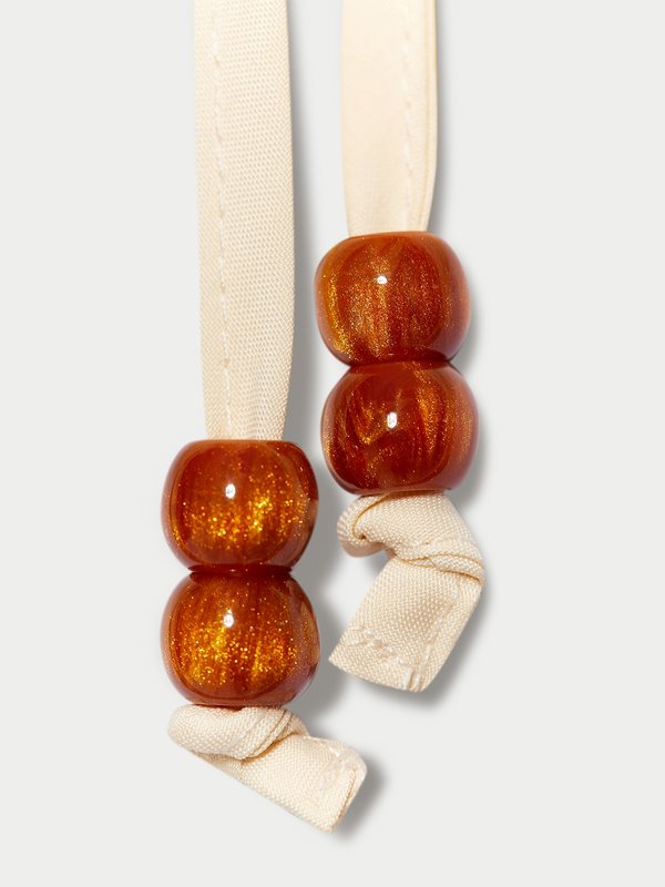 Pomelo Pomelo Bow Tie Crop Top - Nude