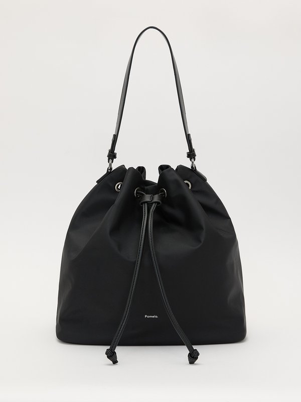 pomelo Pomelo Bucket Crossbody Bag - Black