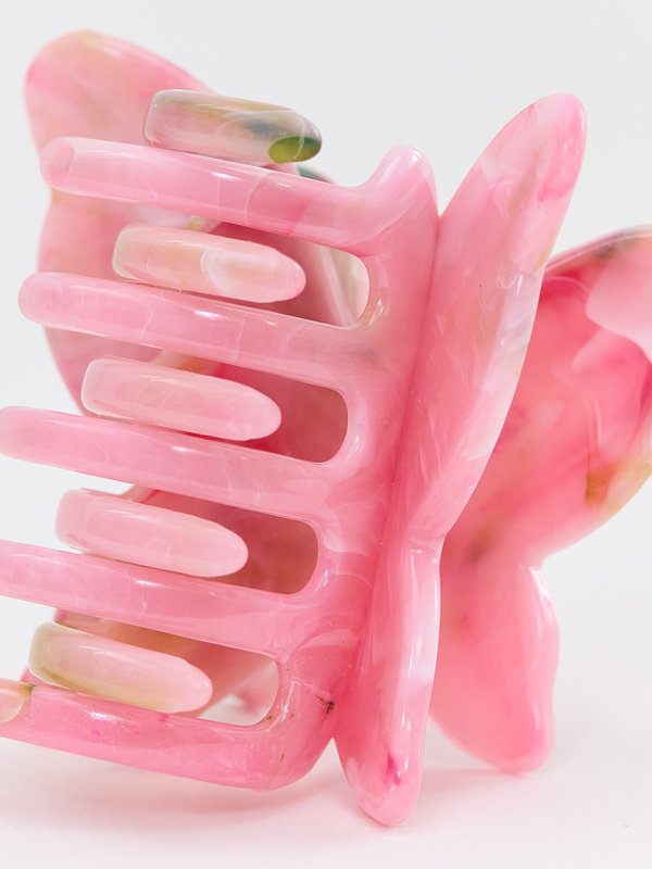 Pomelo Pomelo Butter Bliss Hair Claw - Pink/Green