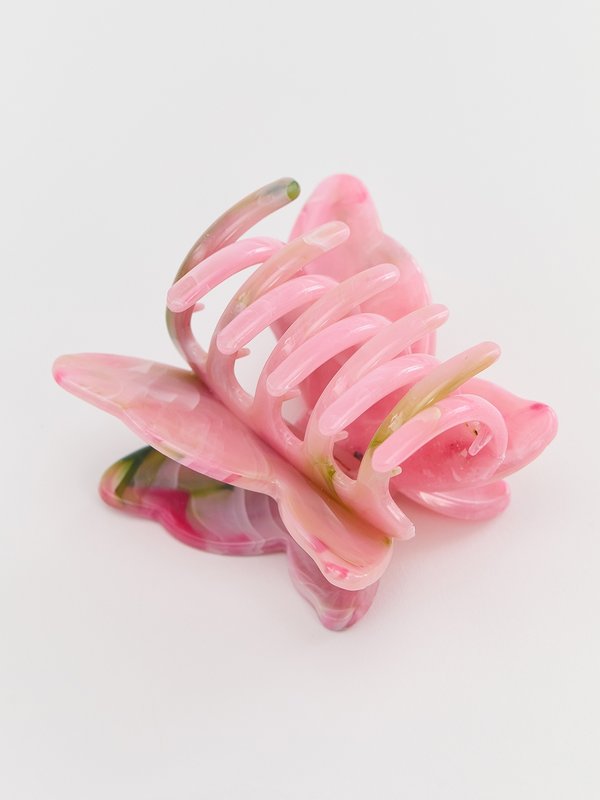 Pomelo Pomelo Butter Bliss Hair Claw - Pink/Green