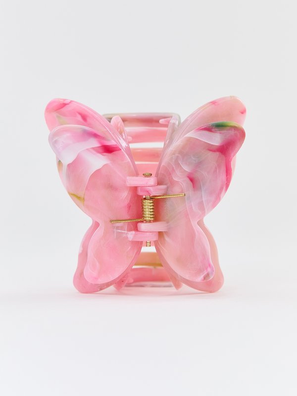 pomelo Pomelo Butter Bliss Hair Claw - Pink/Green