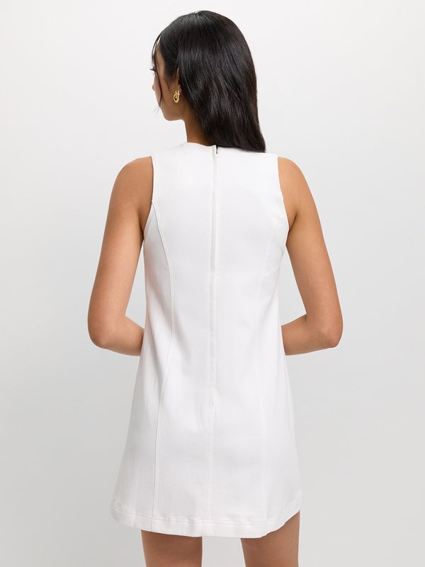 Pomelo Pomelo Button-Down Dress - Ivory