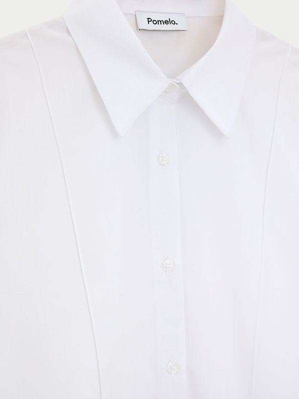Pomelo Pomelo Button-Up Shirt - White