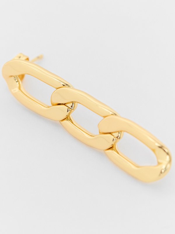 Pomelo Pomelo Chain Earrings - Multicolor