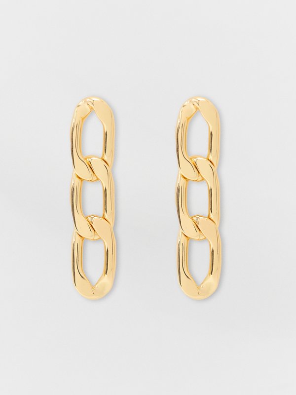 pomelo Pomelo Chain Earrings - Multicolor