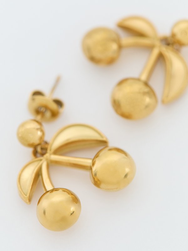 Pomelo Pomelo Cherry Earrings - Multicolor