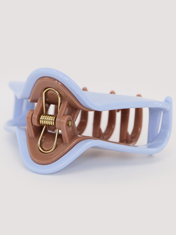 Pomelo Pomelo Claw Clip - Blue/Brown