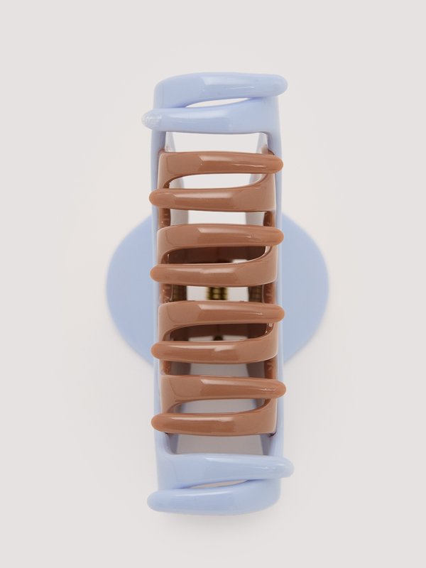 Pomelo Pomelo Claw Clip - Blue/Brown