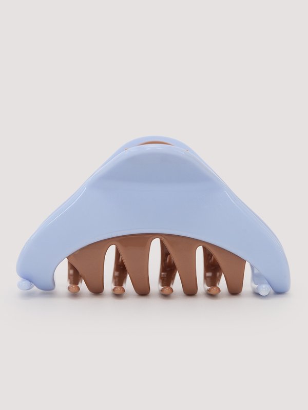 pomelo Pomelo Claw Clip - Blue/Brown