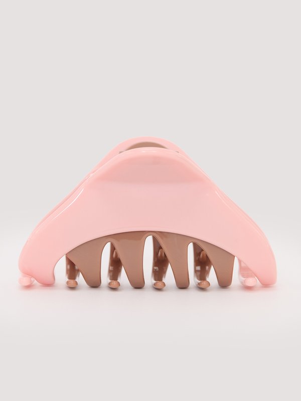 pomelo Pomelo Claw Clip - Pink/Brown