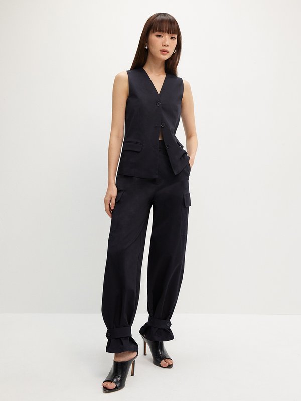 Pomelo Pomelo Convertible Cargo Pants - Navy