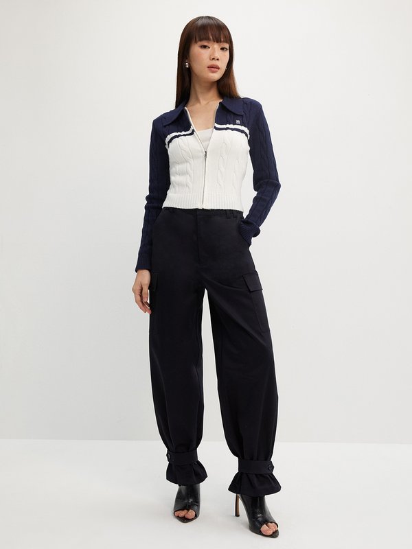 Pomelo Pomelo Convertible Cargo Pants - Navy