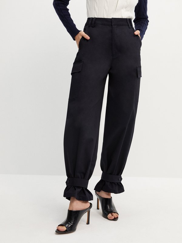 pomelo Pomelo Convertible Cargo Pants - Navy