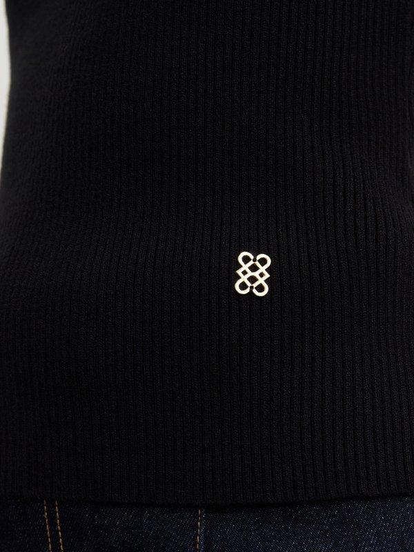 Pomelo Pomelo Cut-Out Strap Tank - Black