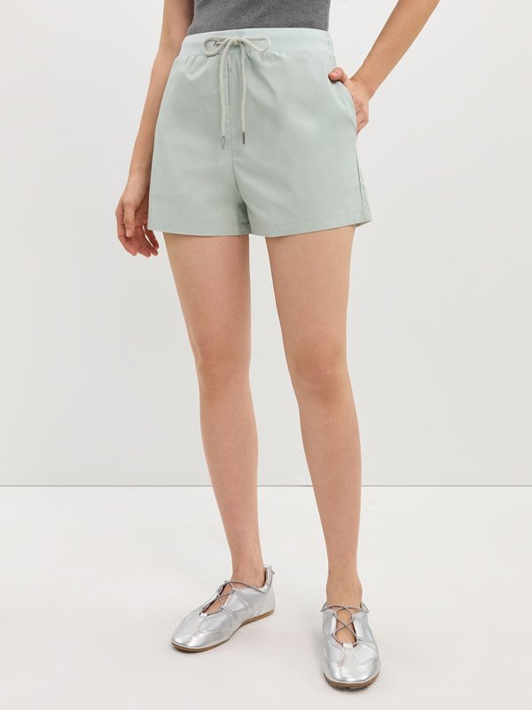 Pomelo Pomelo Drawstring Shorts - Mint