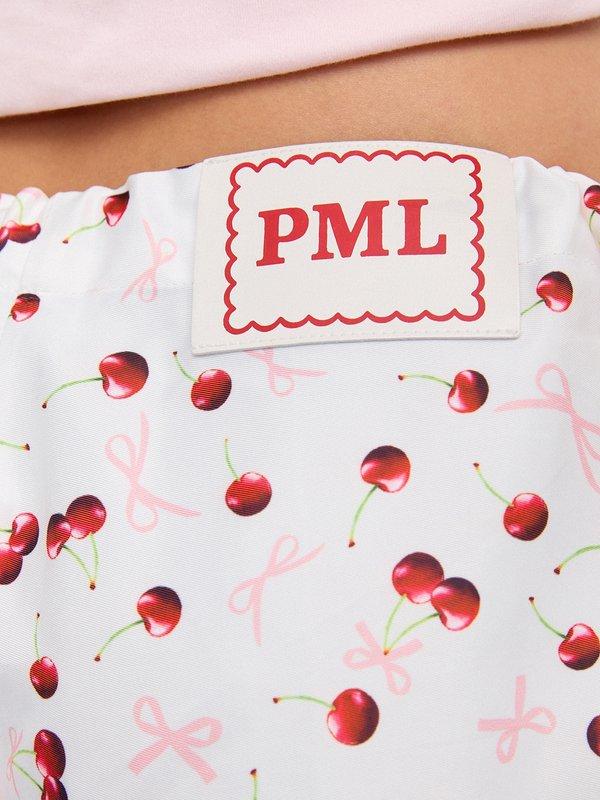 Pomelo Pomelo Drawstring Wide-Leg Pants - Print