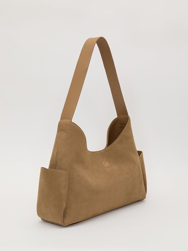 Pomelo Pomelo Embossed Logo Tote Bag - Brown