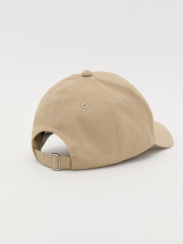 Pomelo Pomelo Embroidered Logo Cap - Light Khaki