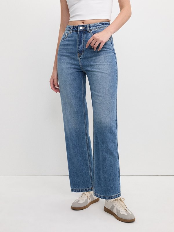 pomelo Pomelo Faded Jeans - Blue