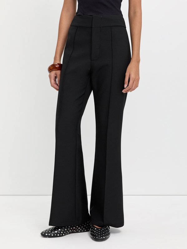 pomelo Pomelo Flared Trousers - Black
