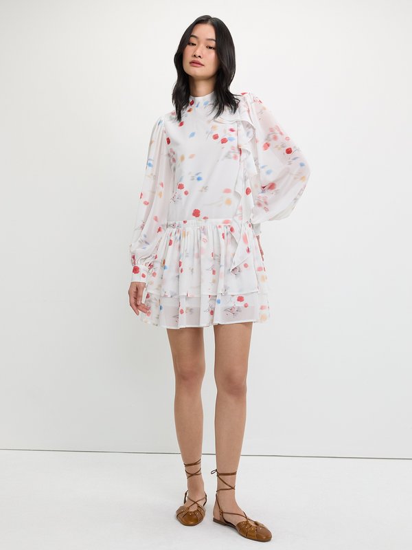 Pomelo Pomelo Floral Dress - Cream