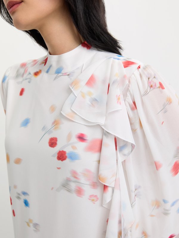 Pomelo Pomelo Floral Dress - Cream