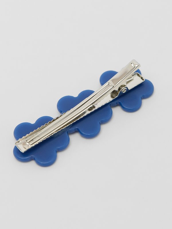 Pomelo Pomelo Floral Hair Clip - Navy