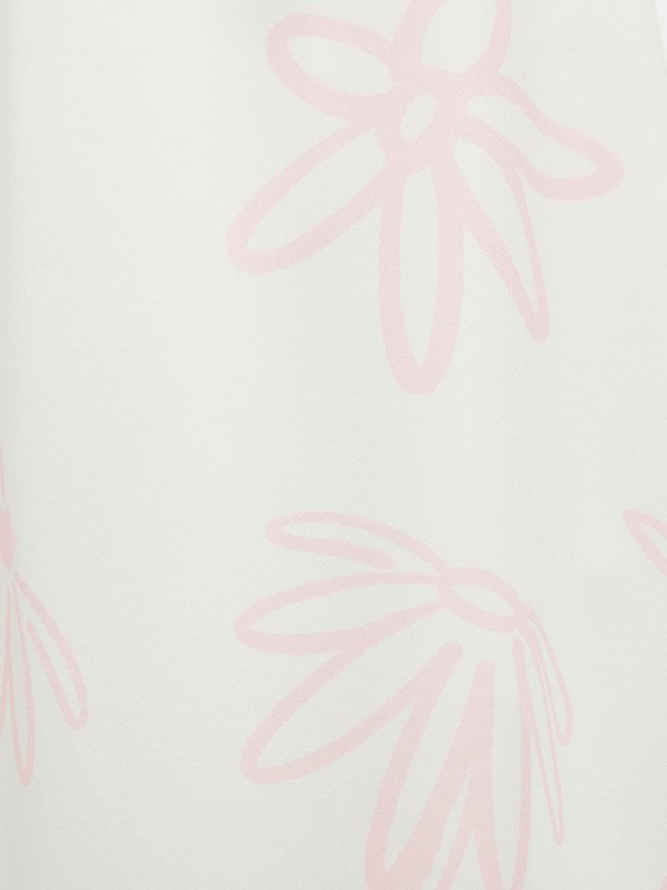 Pomelo Pomelo Floral Halter Dress - White