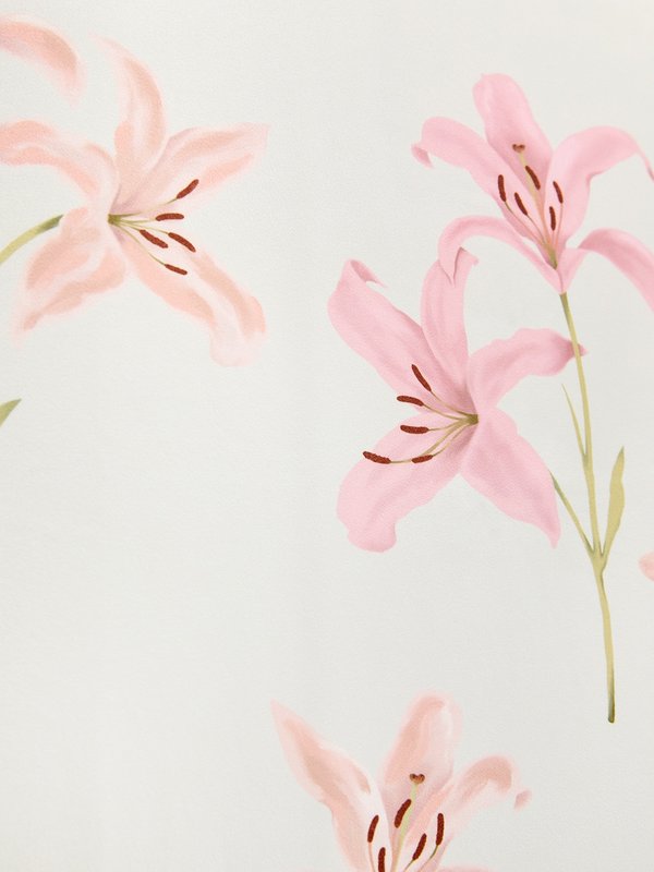 Pomelo Pomelo Floral Halter Tie Dress - Print