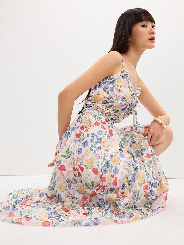 Pomelo Pomelo Floral Print Skirt - Multi Color