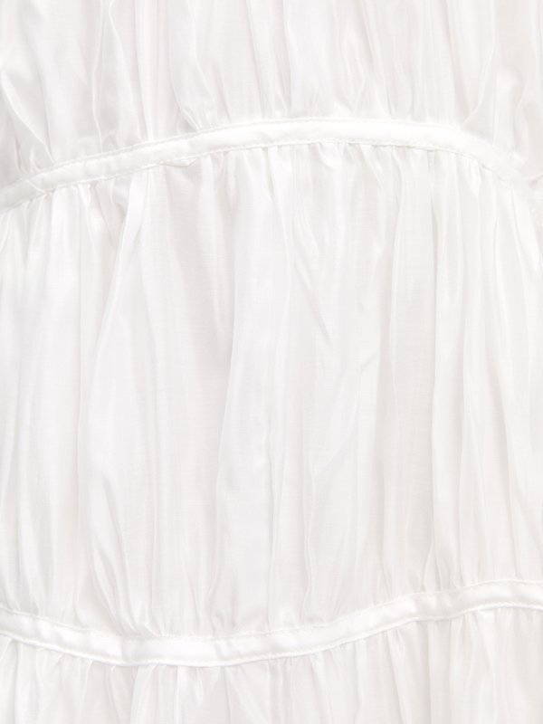 Pomelo Pomelo Floral Tiered Dress - White