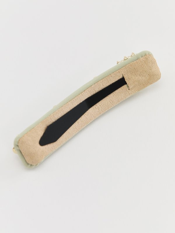 Pomelo Pomelo Gem Petal Barrette - Green