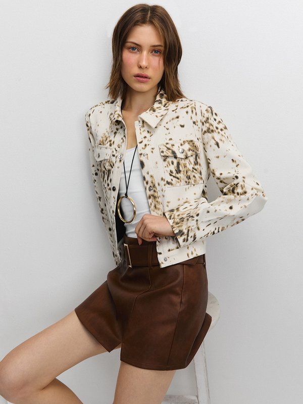 Pomelo Pomelo Graphic Print Jacket - Print