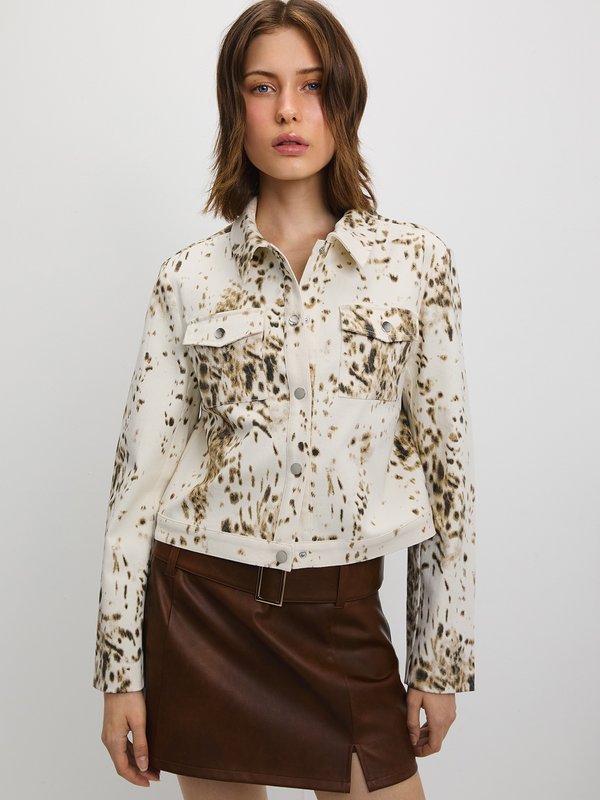 pomelo Pomelo Graphic Print Jacket - Print