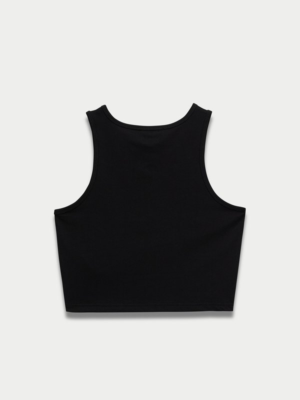 Pomelo Pomelo Graphic Print Tank - Black