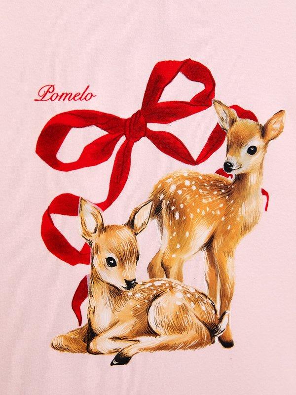 Pomelo Pomelo Graphic Print Tee - Light Pink