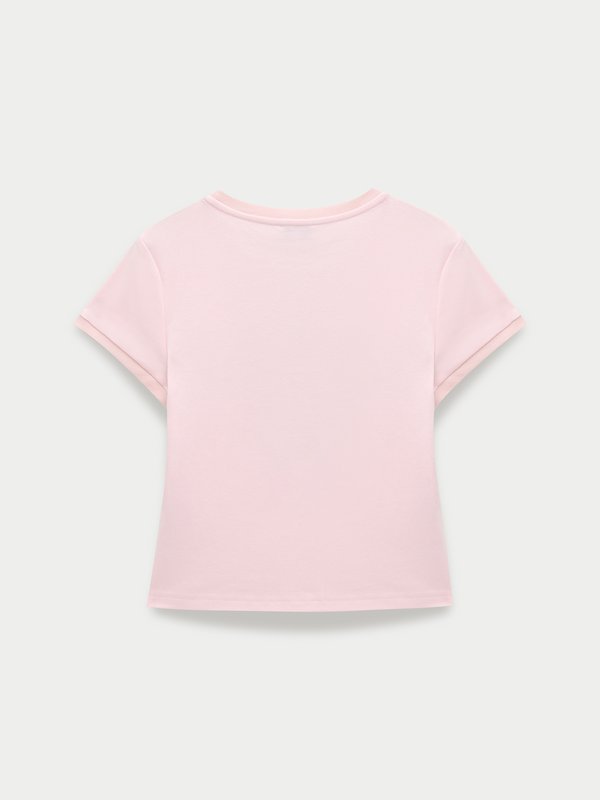Pomelo Pomelo Graphic Print Tee - Light Pink