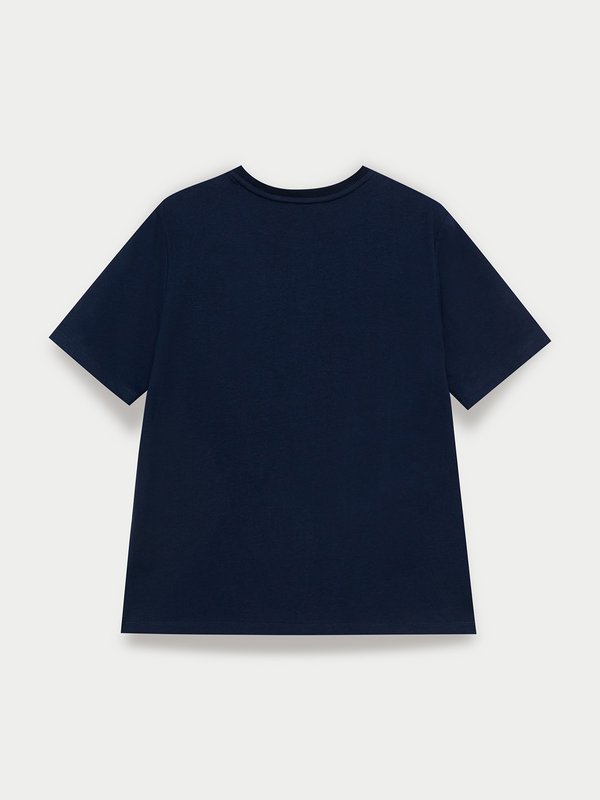 Pomelo Pomelo Graphic Print Tee - Navy