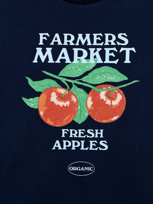 Pomelo Pomelo Graphic Print Tee - Navy